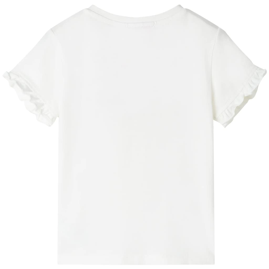 Vidaxl børneshirt 116 ECRU