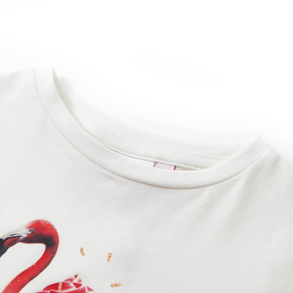 Vidaxl børneshirt 116 ECRU