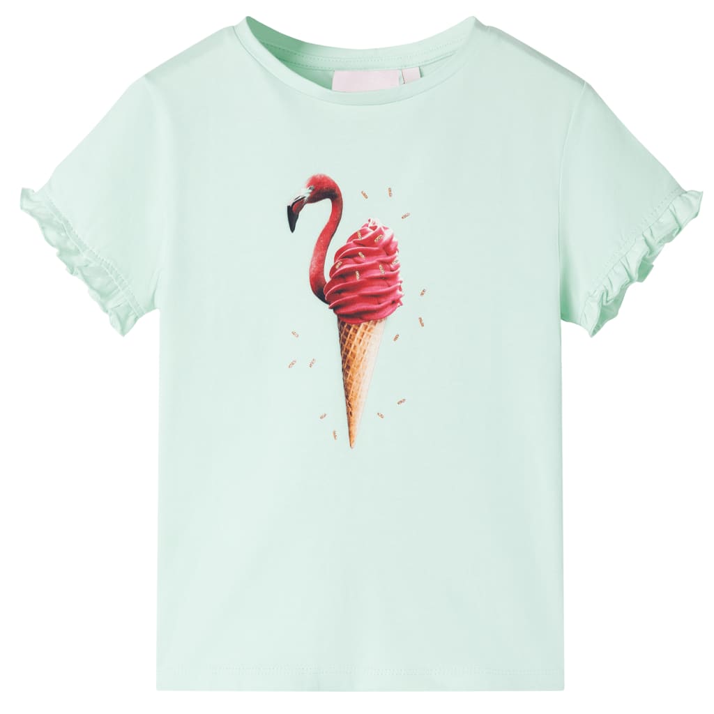 Vidaxl børneshirt 92 Light Mint
