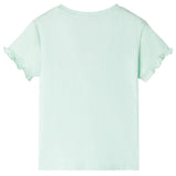 Vidaxl børneshirt 116 Let Mint