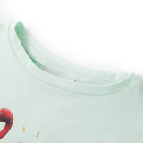 Vidaxl børneshirt 116 Let Mint
