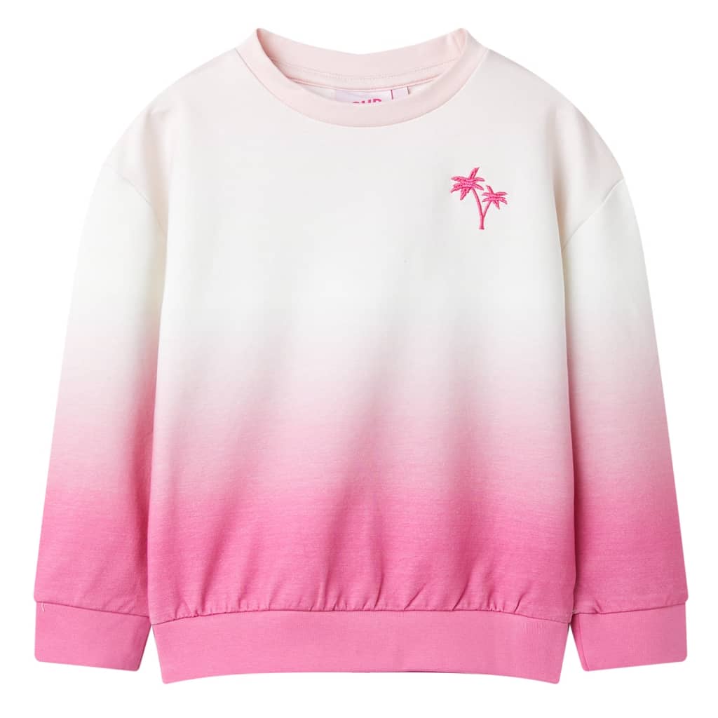 VidaXL børnetrøje 128 lys pink