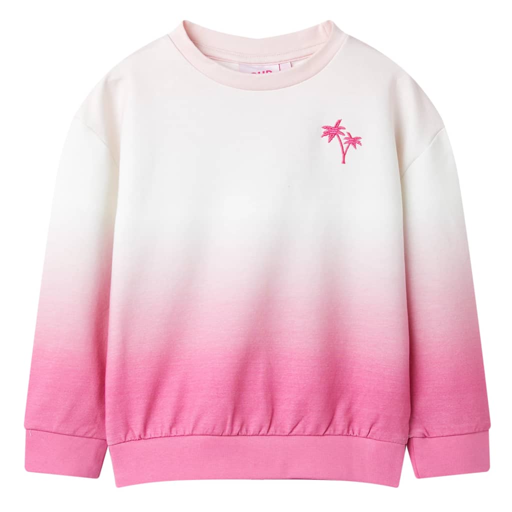 Vidaxl Børns sweater 140 lyserosa