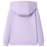Vidaxl børne cardigan med hætte 128 Lilac