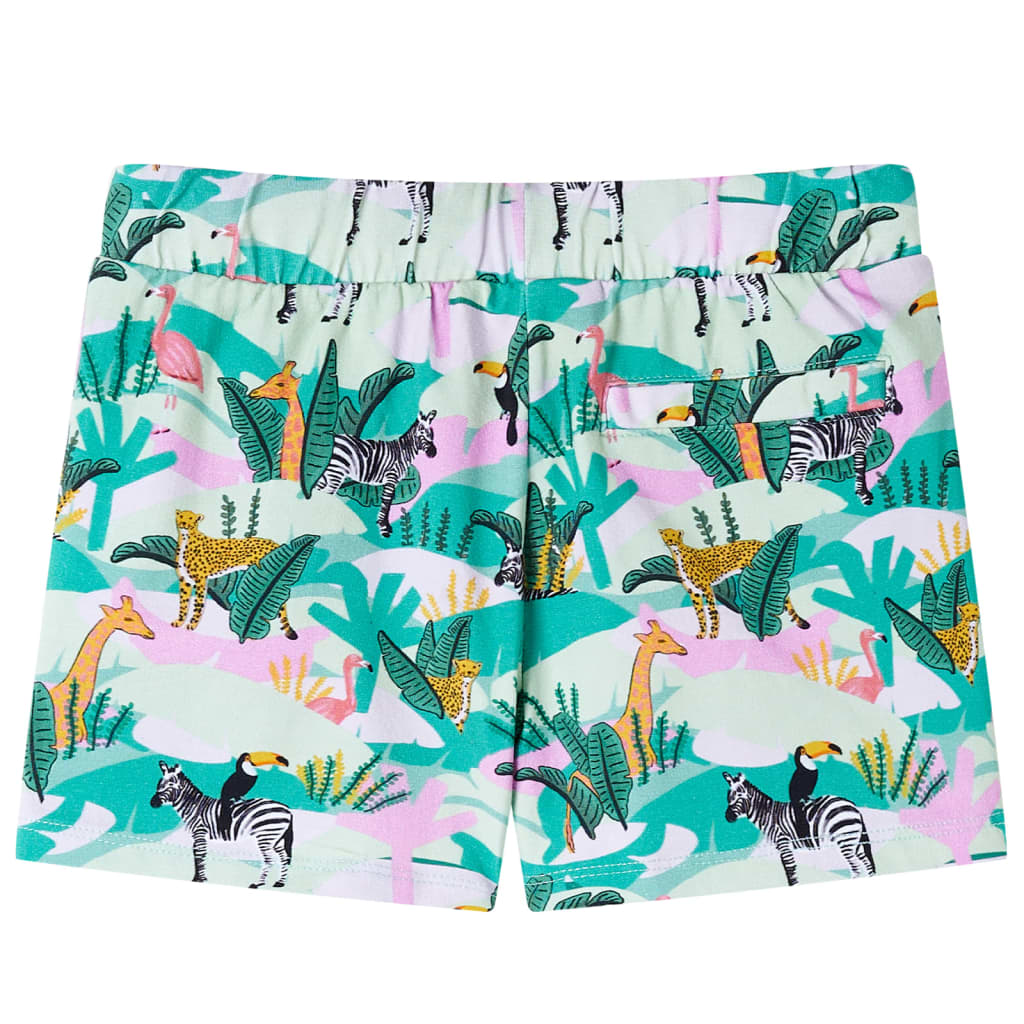 Vidaxl Børnehorts med Drawstring 104 Light Mint