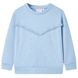 Vidaxl Børns sweater 140 blå