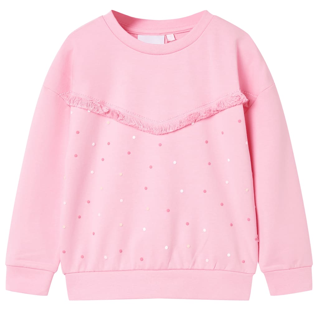 VidaXL børnetrøje 128 pink