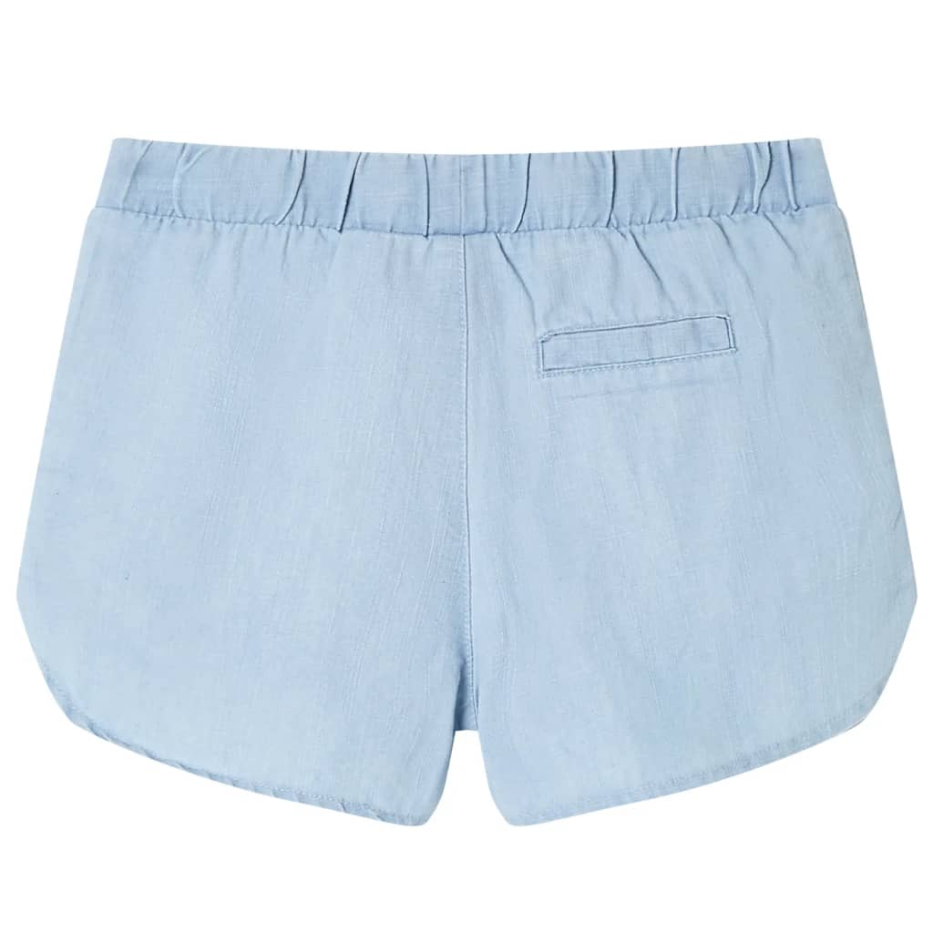 Vidaxl Børns shorts 116 Soft Denim Blue