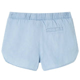 Vidaxl Børns shorts 116 Soft Denim Blue
