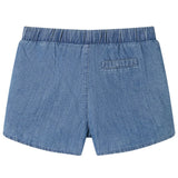 VidaXL børneshorts 128 denimblå