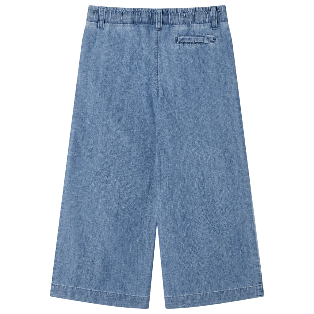 VidaXL børnebukser 92 denimblå