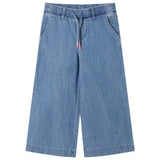 Vidaxl Børnebukser 104 denimblå