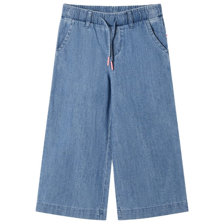 Vidaxl Børnebukser 116 denimblå