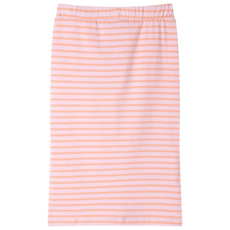 VidaXL børneskørt lige med striber 104 pink
