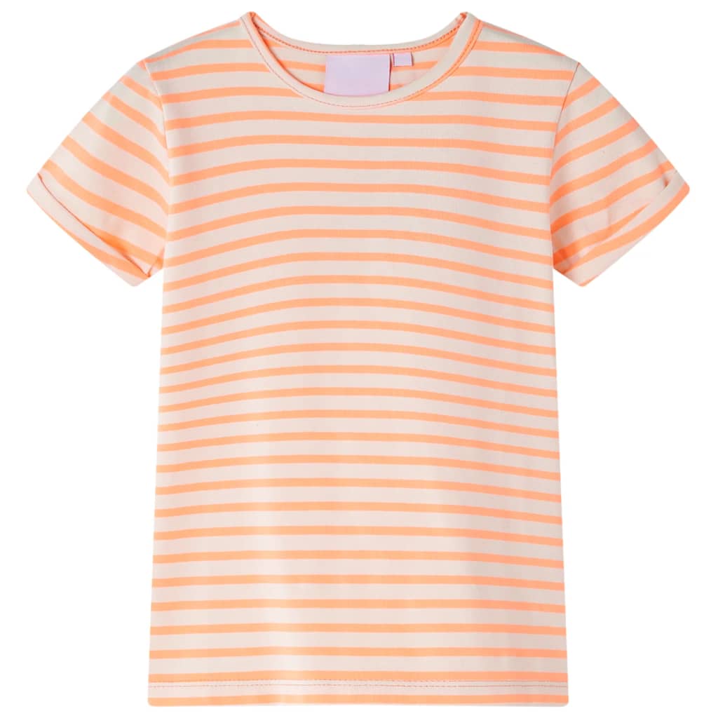 VidaXL børneskjorte 104 neon orange