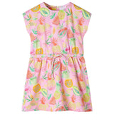 VidaXL børnekjole 116 blød pink