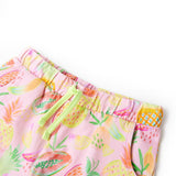 VidaXL børneshorts med snøre 104 blød pink