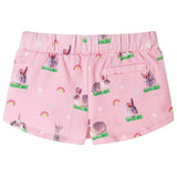 Vidaxl Børns shorts med Drawstring 140 lyserosa