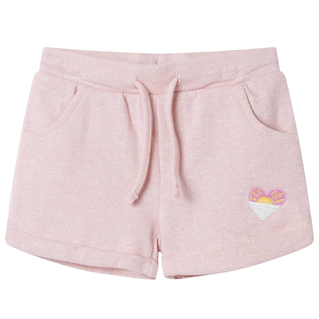 Vidaxl Børns shorts med Drawstring 92 blandet lyserosa