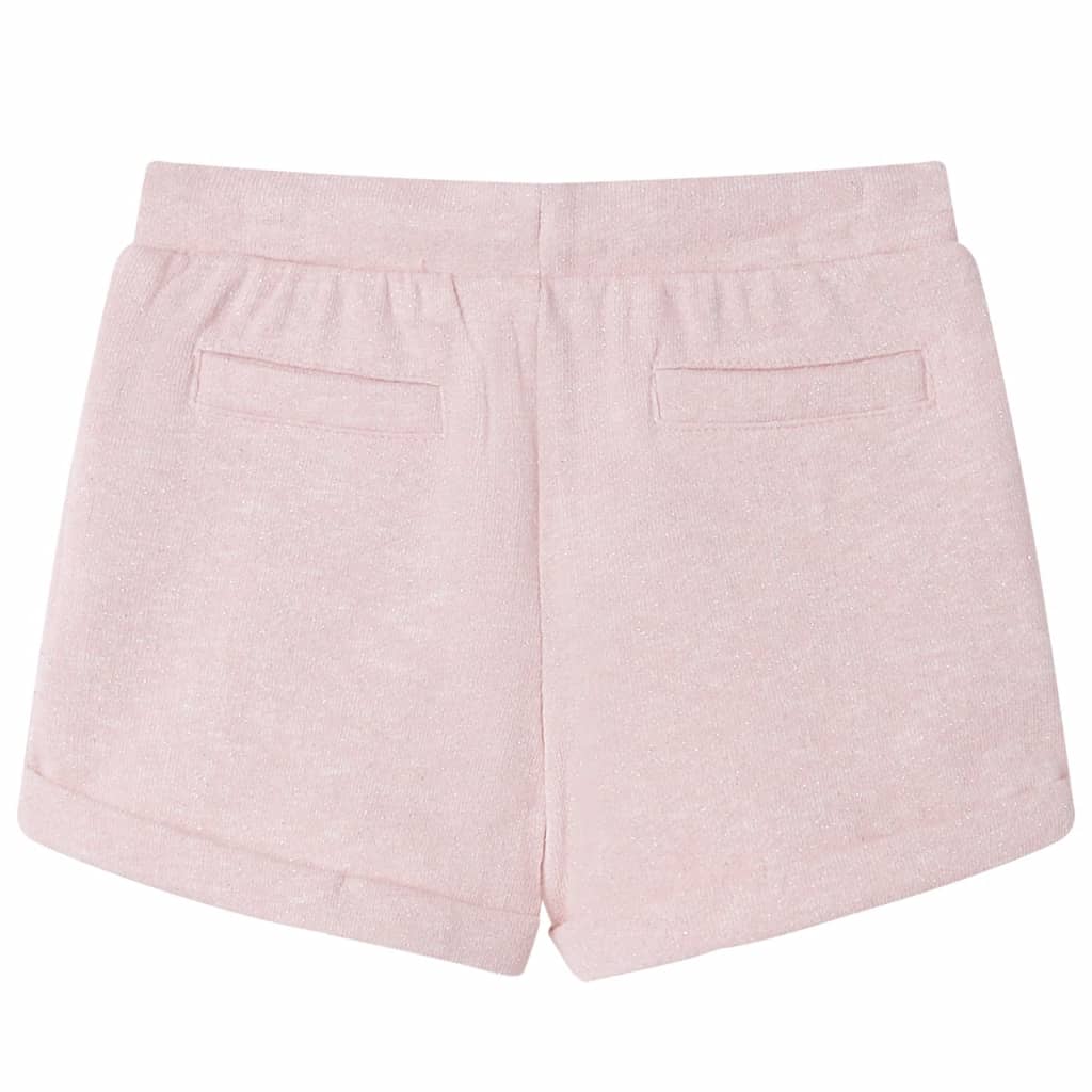 Vidaxl Børns shorts med Drawstring 92 blandet lyserosa