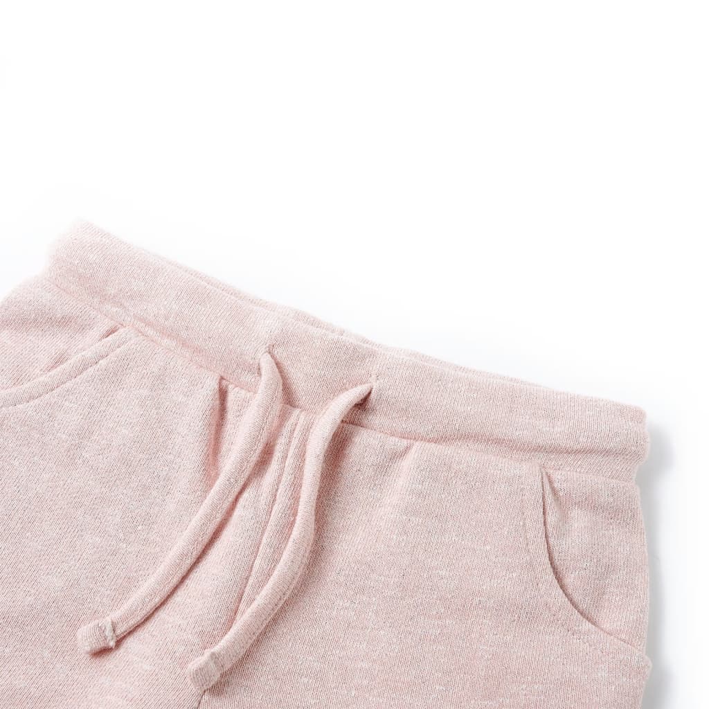 Vidaxl Børns shorts med Drawstring 92 blandet lyserosa