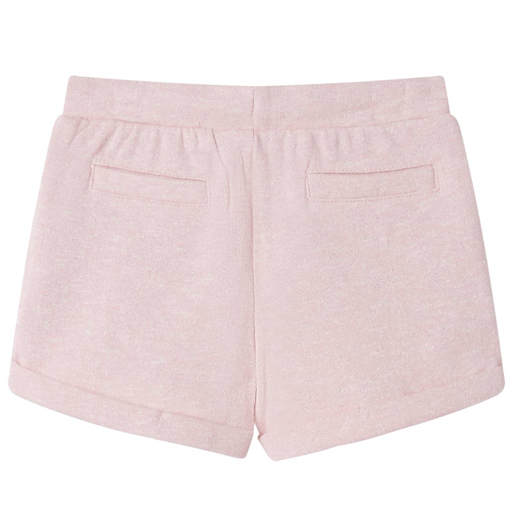 Vidaxl Børns shorts med Drawstring 104 blandet lyserosa