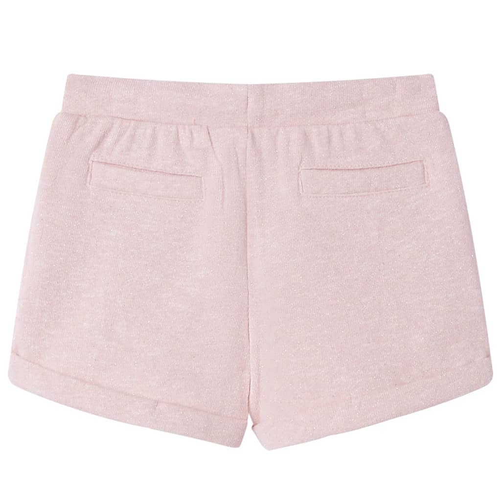 VidaXL børneshorts med snøre 128 blandet lys pink