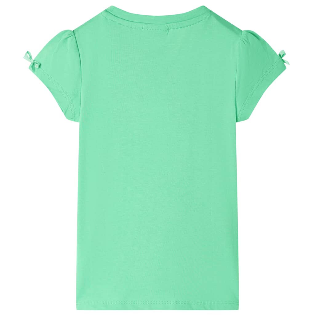 Vidaxl kindershirt 116 lichtgroen