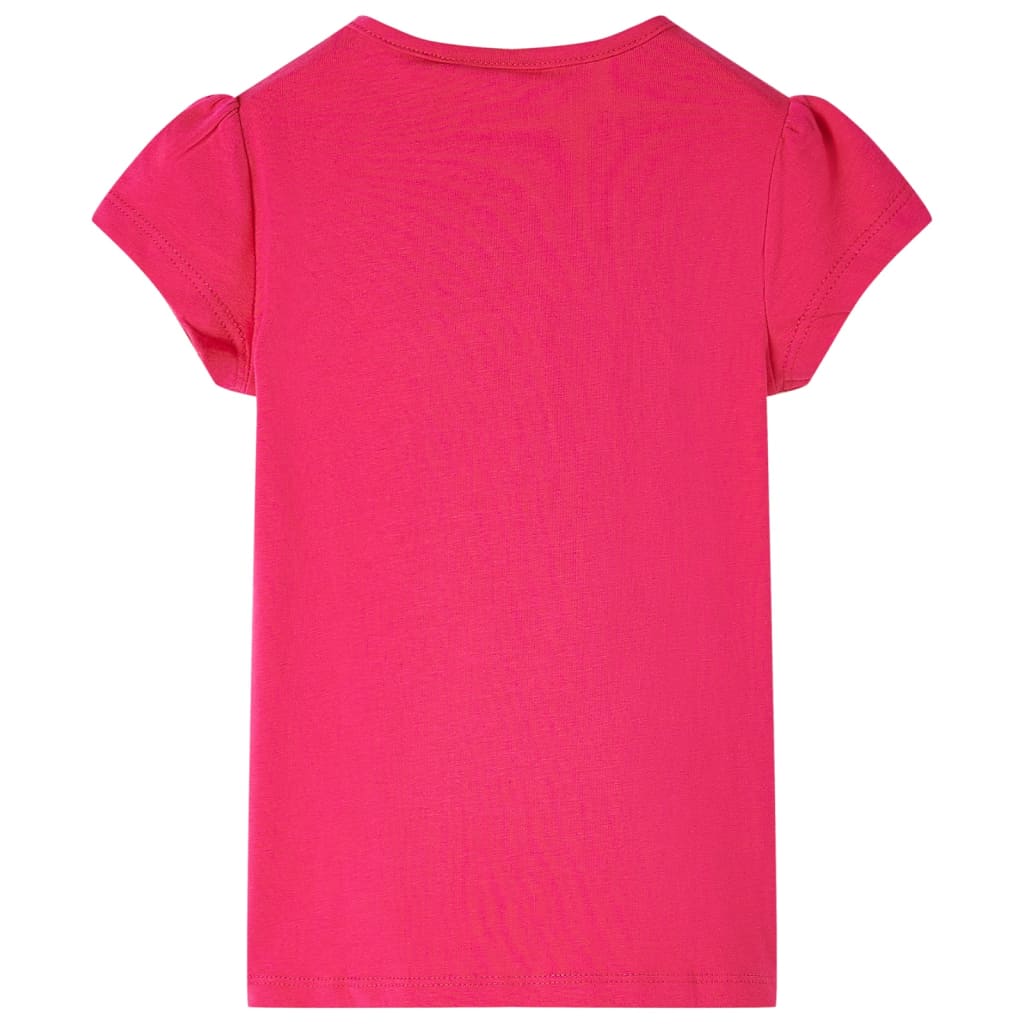 Vidaxl kindershirt 116 felroze