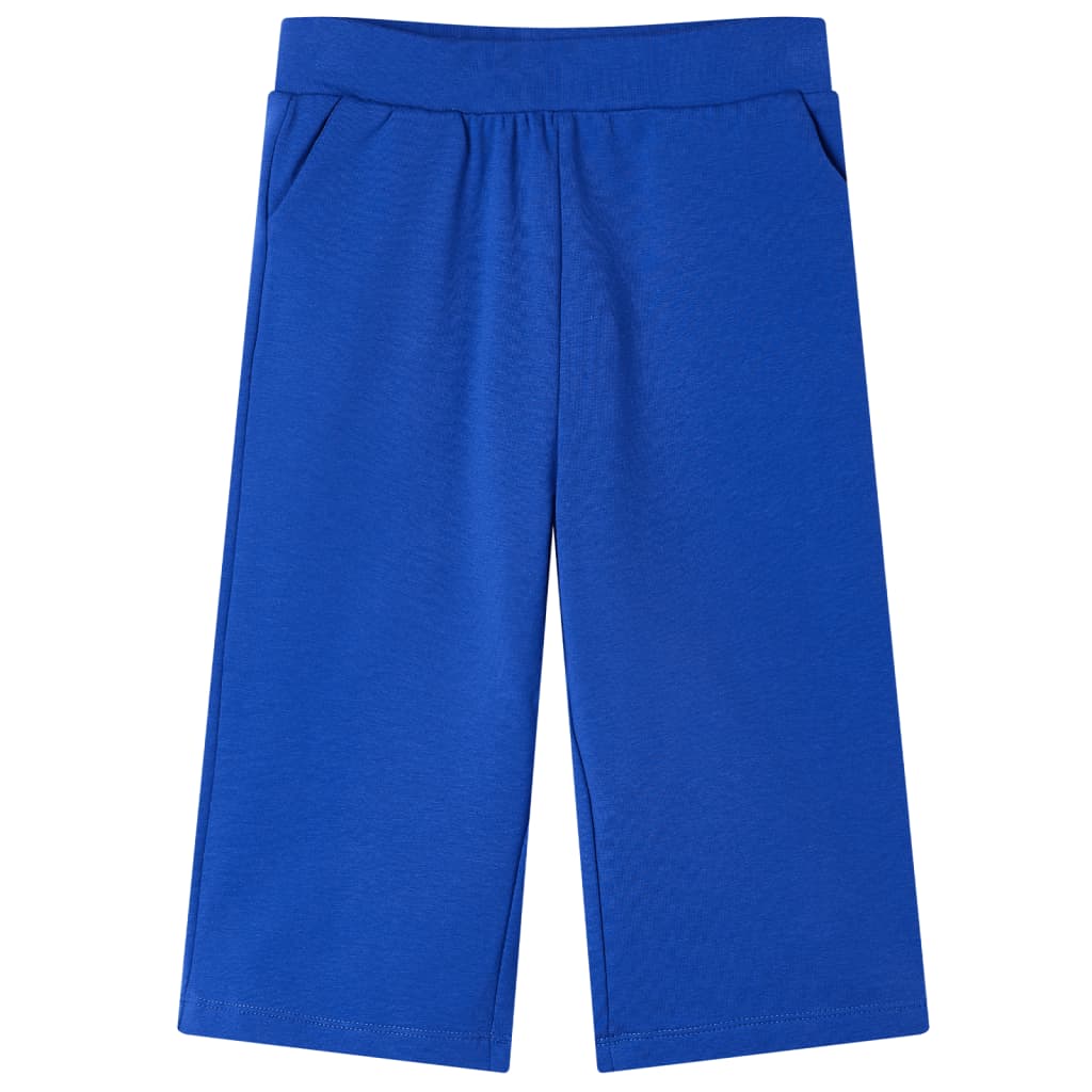 Vidaxl kinderbroek met wijde pijpen 128 kobaltblauw