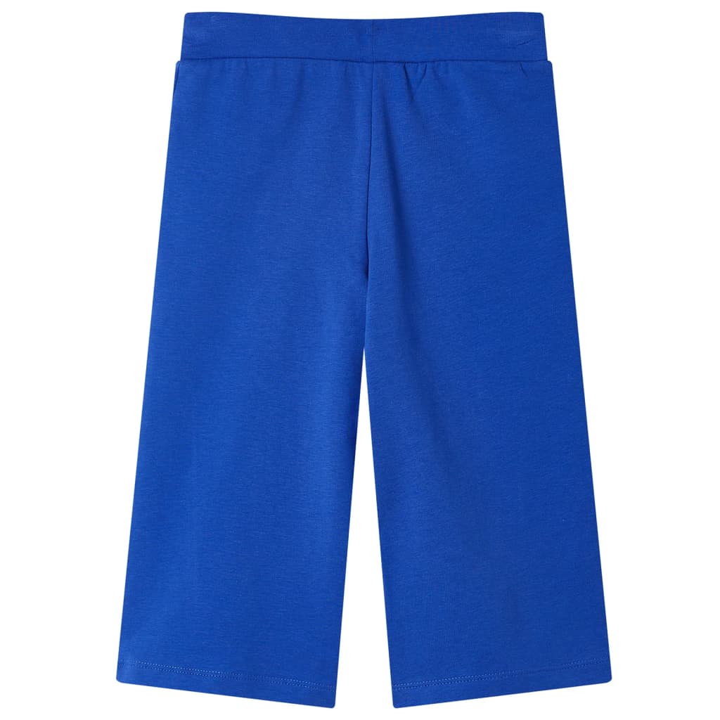 Vidaxl kinderbroek met wijde pijpen 128 kobaltblauw