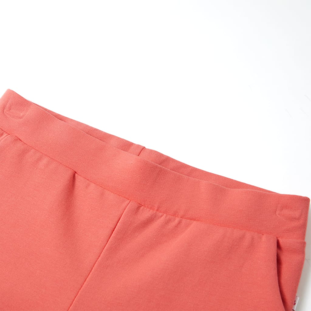 Vidaxl kinderbroek met wijde pijpen 104 koraalkleurig