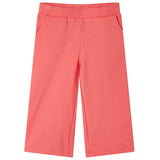 Vidaxl kinderbroek met wijde pijpen 116 koraalkleurig