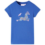 Vidaxl kindershirt 116 kobaltblauw