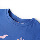 Vidaxl kindershirt 116 kobaltblauw