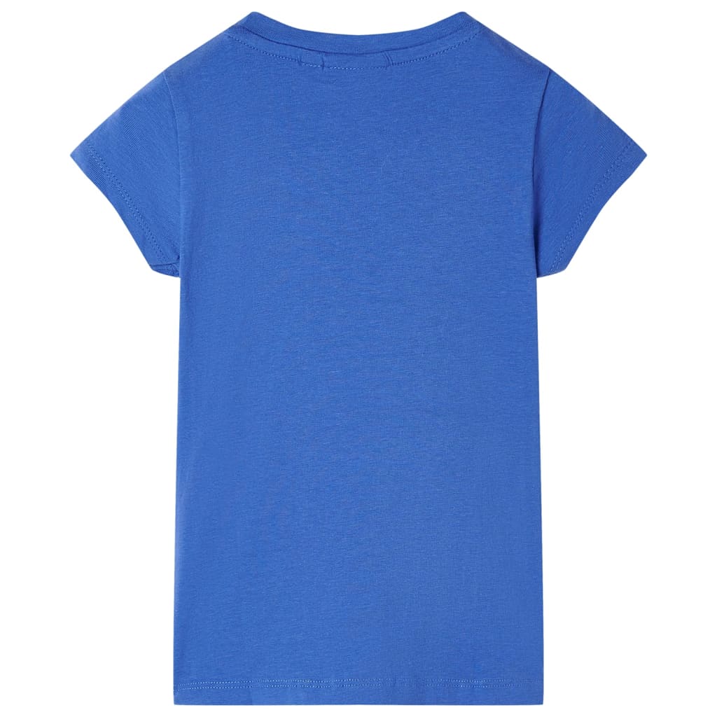 Vidaxl kindershirt 128 kobaltblauw