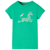 Vidaxl kindershirt 128 groen