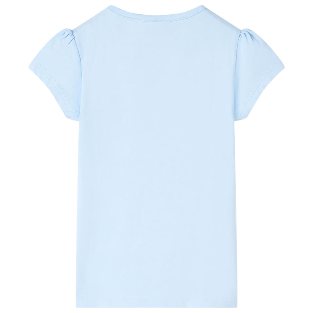 Vidaxl kindershirt 116 lichtblauw
