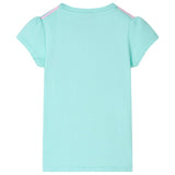 Vidaxl kindershirt 140 lichtmint
