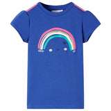 Vidaxl kindershirt 116 kobaltblauw