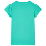 Vidaxl kindershirt 116 mintkleurig