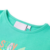 Vidaxl kindershirt 128 mintkleurig