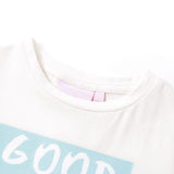 Vidaxl børneshirt 104 ECRU