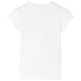 Vidaxl børneshirt 116 ECRU