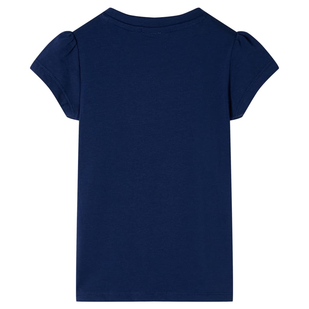 Vidaxl børneshirt 116 Navy Blue