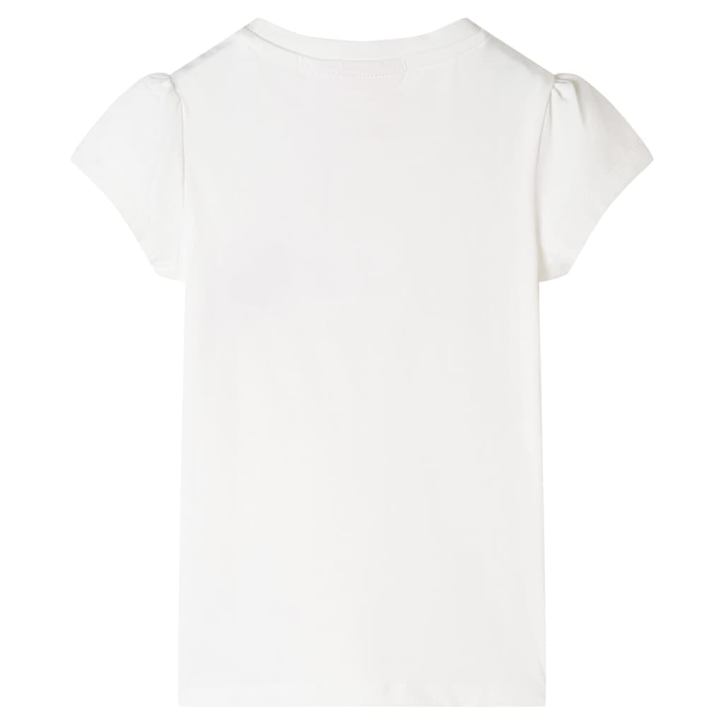 Vidaxl børneshirt 128 ECRU