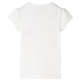 Vidaxl børneshirt 128 ECRU