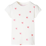 Vidaxl børneshirt 140 ecru
