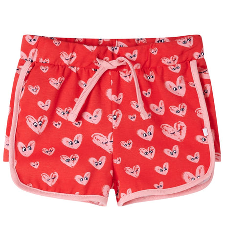 Vidaxl Børnehorts med Drawstring 104 rød