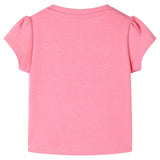 Vidaxl børneskjorte 92 fluorescerende lys pink